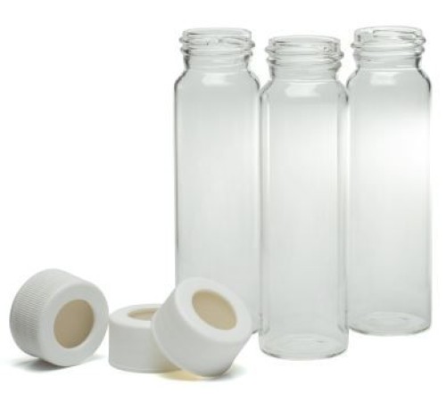 Виалы прозр. с крышкой и септой Strg Vial Kit, 40 мл, 28x95Clear, 24-414, 5183-4334 Agilent