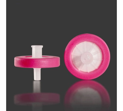 PTFE-L, 0.45 мкм, 25 мм, шприцевые фильтры WS, розовые, 100 шт/уп. Lab-Support, Китай PTFE-L, 0.45 мкм, 25 мм, шприцевые фильтры WS, розовые, 100 шт/уп. Lab-Support, Китай